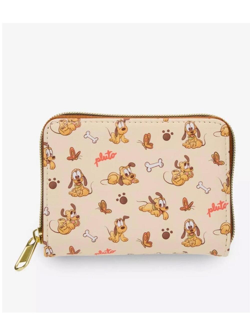 Loungefly Disney Pluto Baby Mini Zipper Wallet